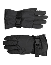 Dolce & Gabbana Black Windproof Ski Winter Warm Non Slip Men's Gloves