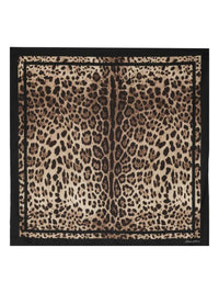 Dolce & Gabbana Women Leopard Print Scarf