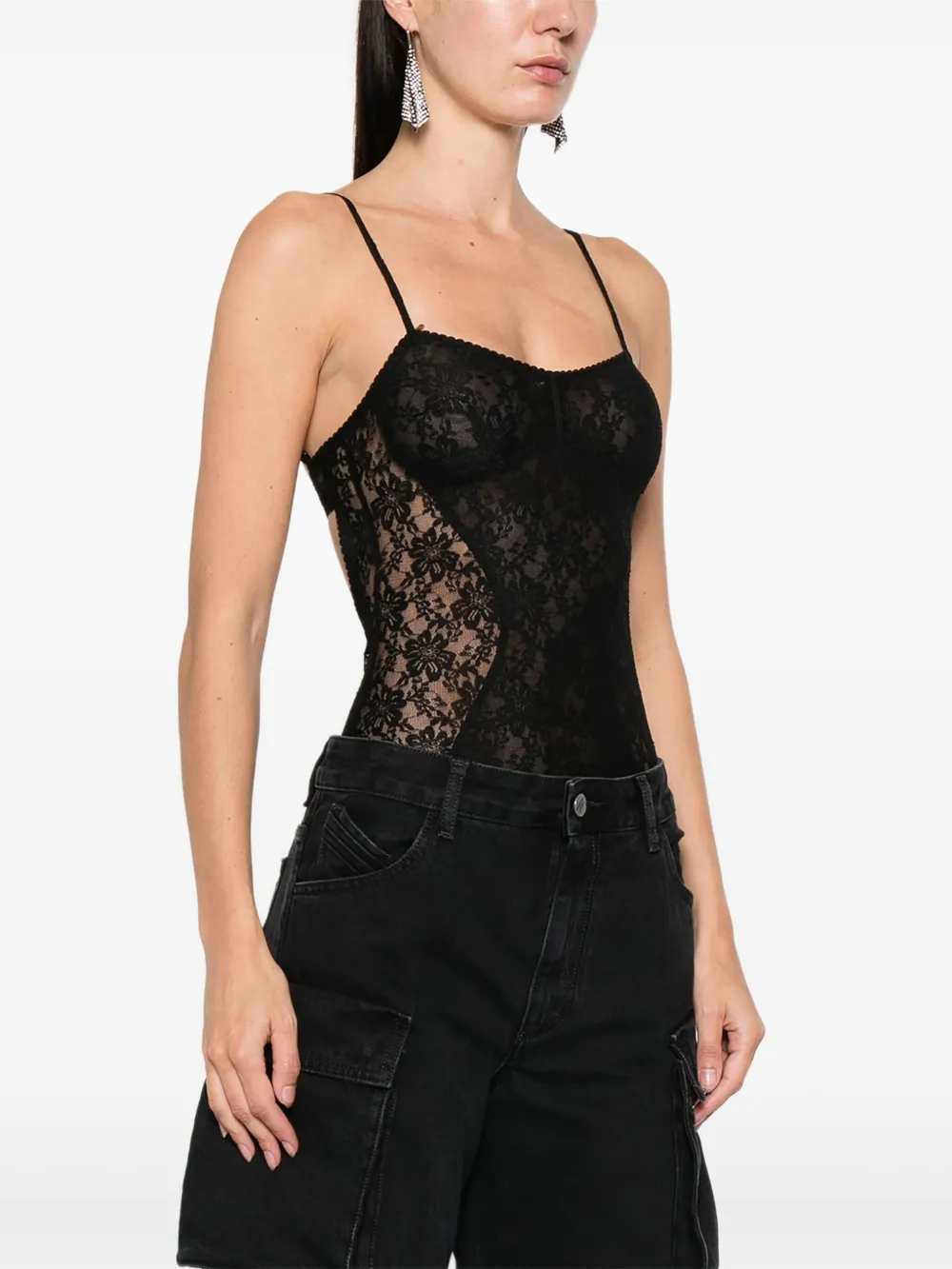THE ATTICO The Attico Women Lace Bodysuit