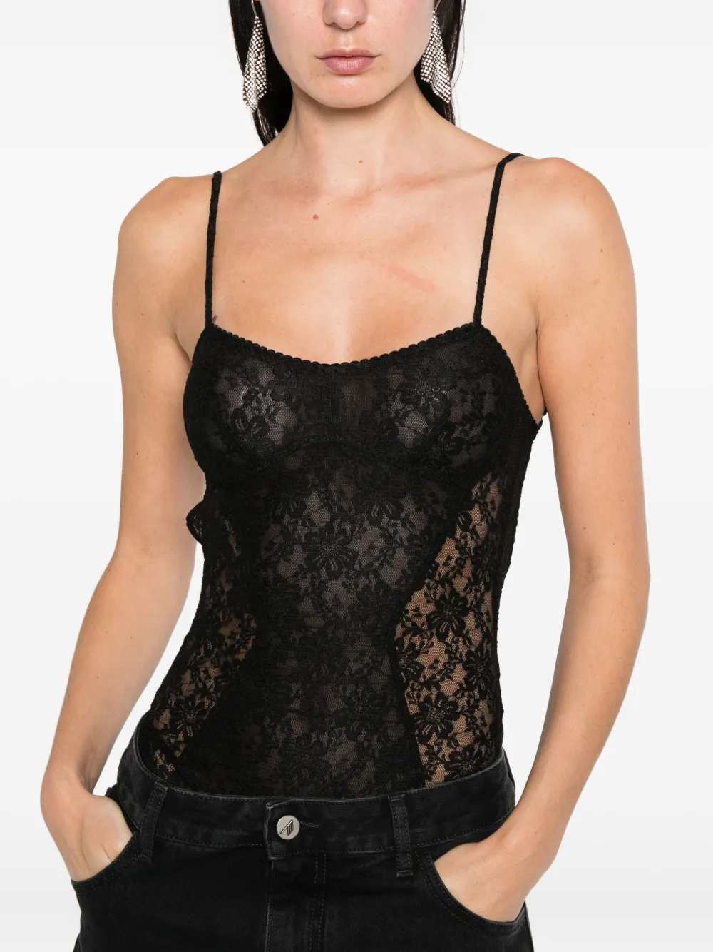 THE ATTICO The Attico Women Lace Bodysuit