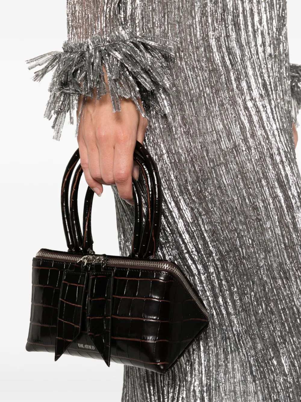 THE ATTICO The Attico Women Mini Friday Bag With Crocodile Effect