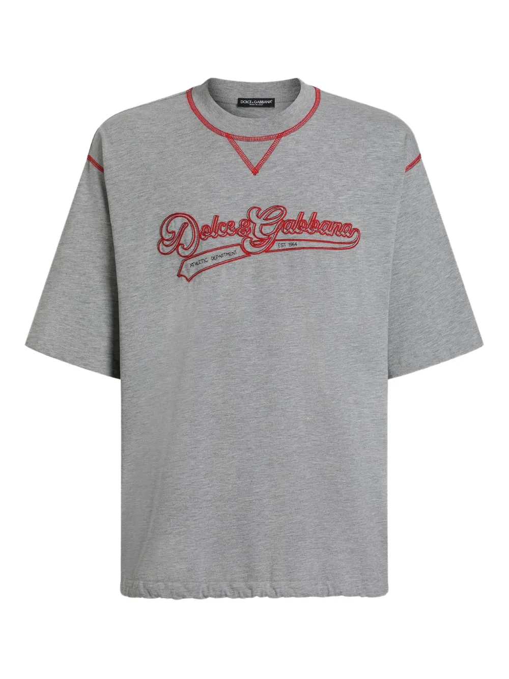 Dolce & Gabbana Men Embroidered T-Shirt