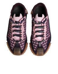 Dolce & Gabbana Multicolor Logo Low Top NS1 Sneakers Women's Shoes