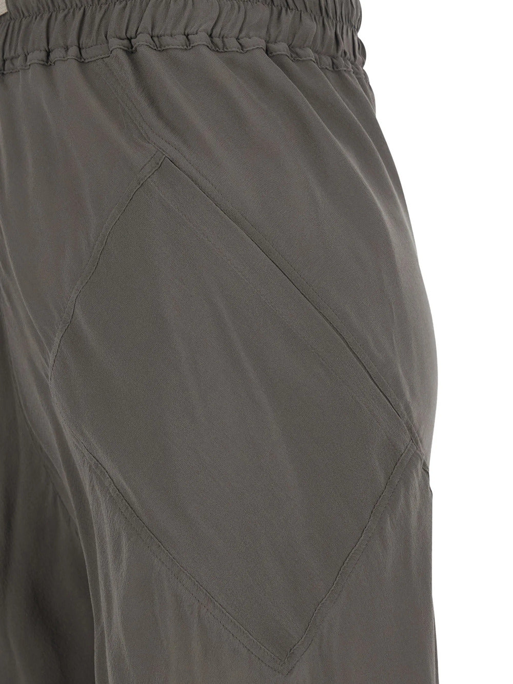 RICK OWENS Rick Owens Women Flared Trousers With Drawstring