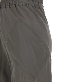 RICK OWENS Rick Owens Women Flared Trousers With Drawstring