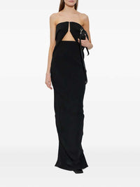 RICK OWENS Rick Owens Women Strapless Cutout Maxi Dress