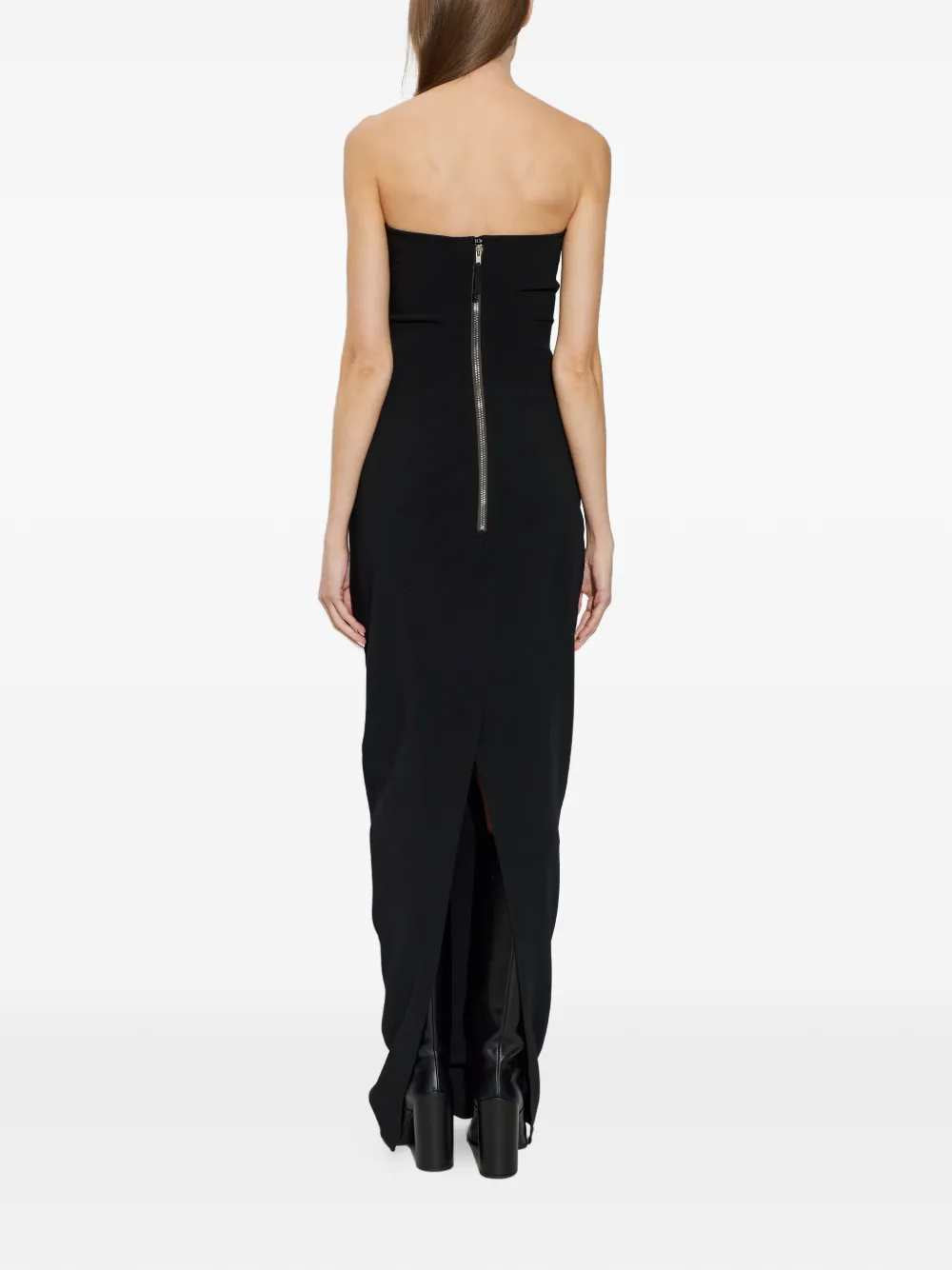 RICK OWENS Rick Owens Women Strapless Cutout Maxi Dress