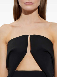 RICK OWENS Rick Owens Women Strapless Cutout Maxi Dress