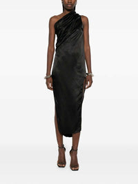 RICK OWENS Rick Owens Women Athena Arrowhead One-Shoulder Midi Dress