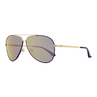 Salvatore Ferragamo SF131S 736 Shiny Light Gold/Purple Gradient