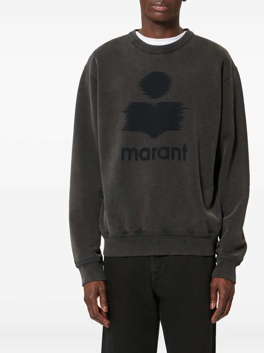 Marant Men Mikoy Printed Sweatshirt
