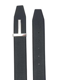 TOM FORD Tom Ford Men Belt With T-Bar Closure