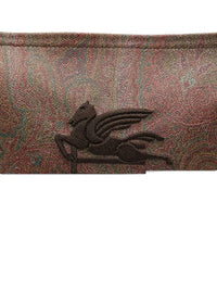 Etro Men Pegasus Paisley Clutch