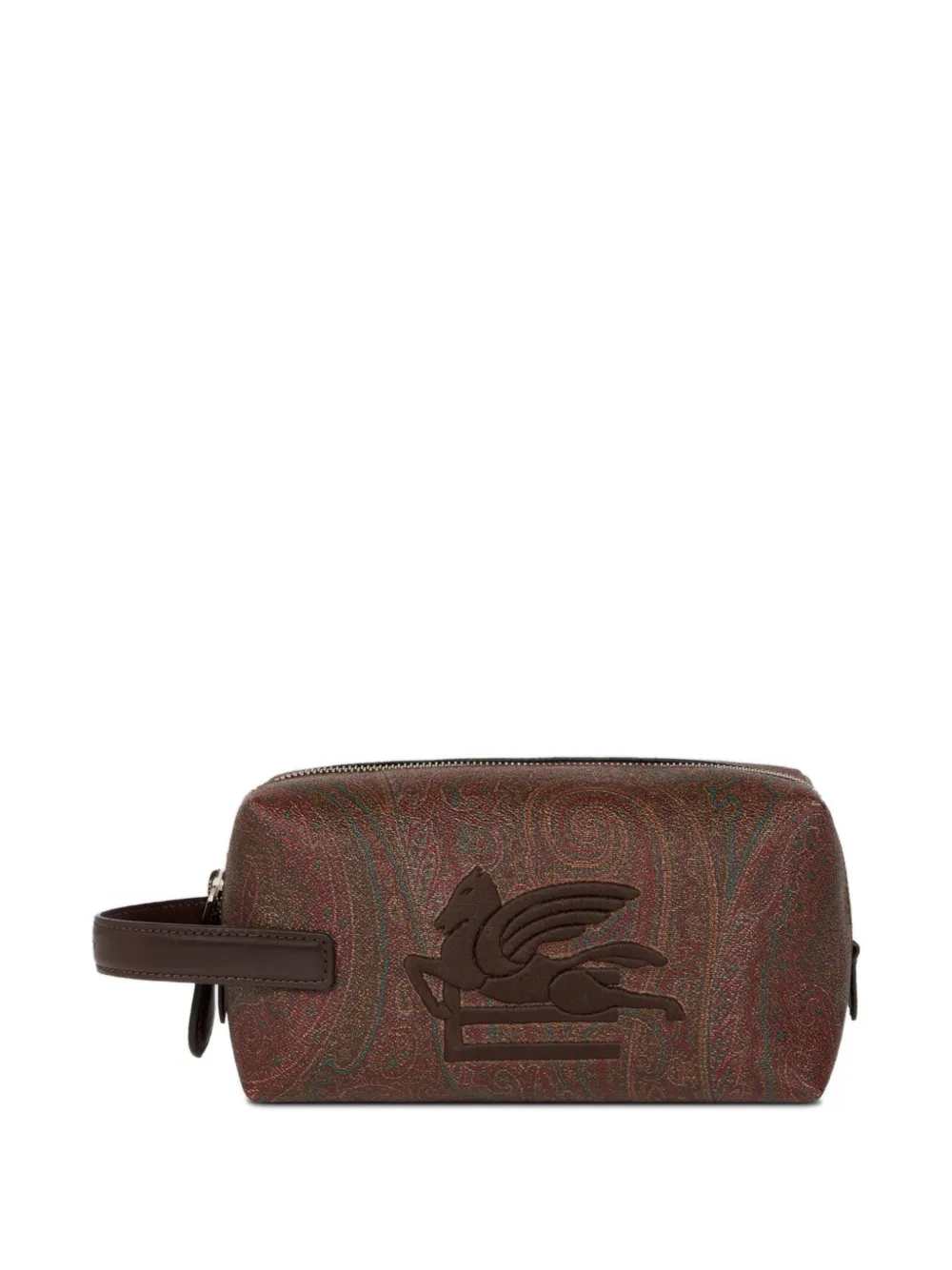 Etro Men Arnica Bag With Pegasus Embroidery