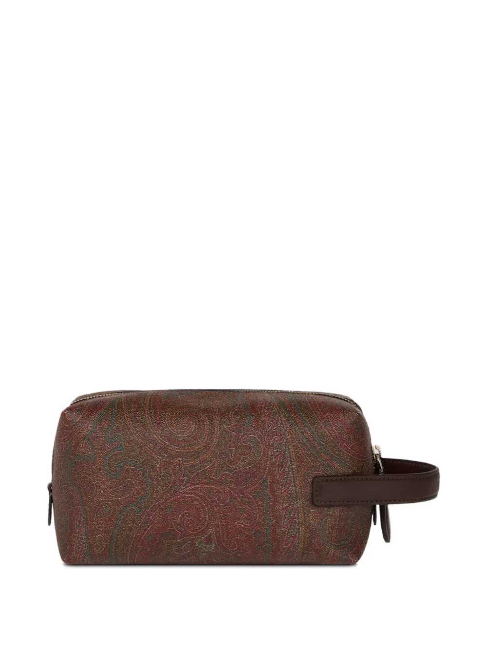 Etro Men Arnica Bag With Pegasus Embroidery