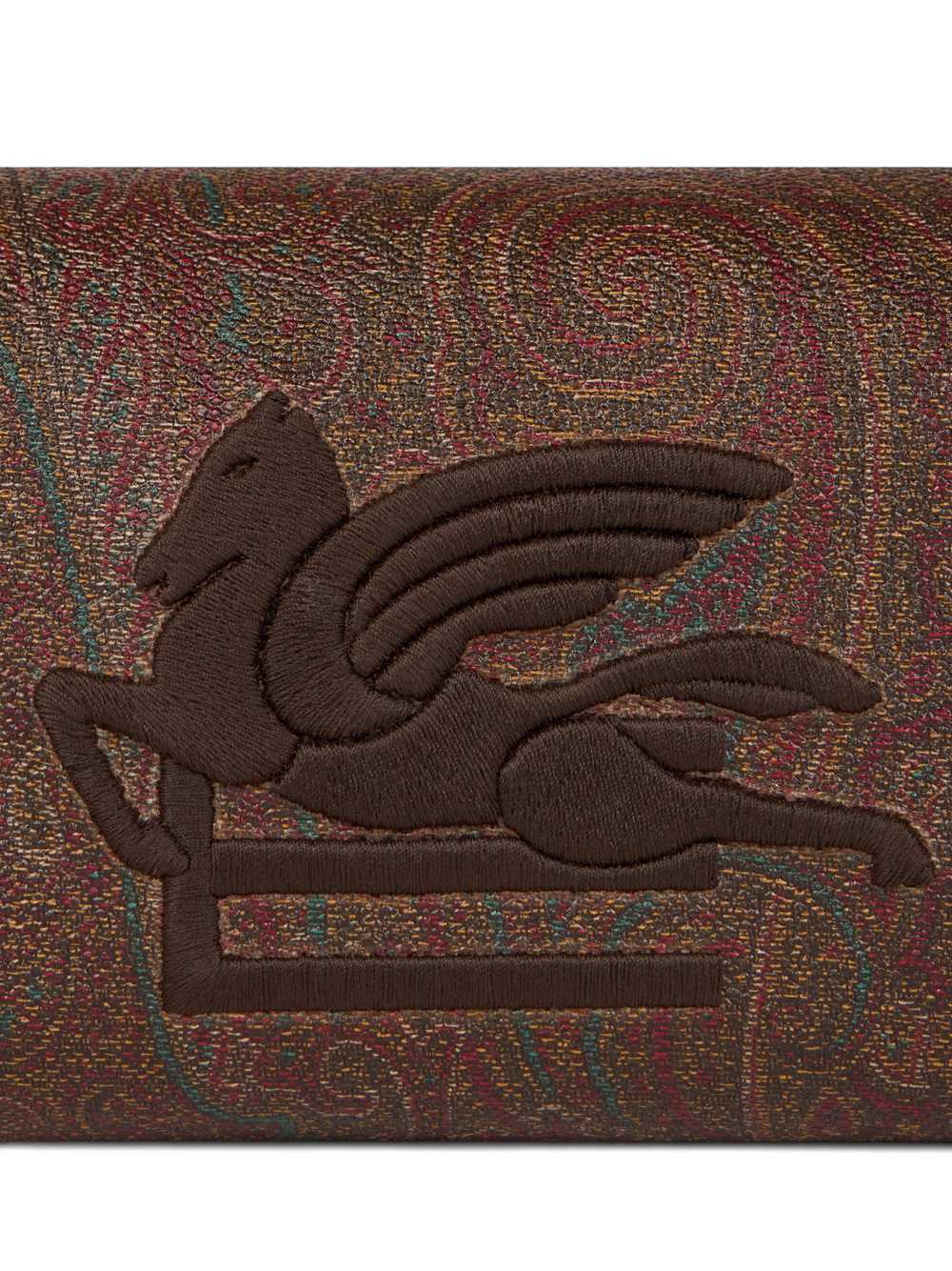 Etro Men Arnica Bag With Pegasus Embroidery