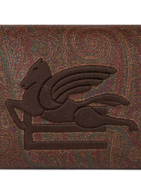 Etro Men Arnica Bag With Pegasus Embroidery