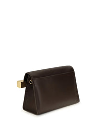 Jacquemus Women Rond Carré Leather Shoulder Bag