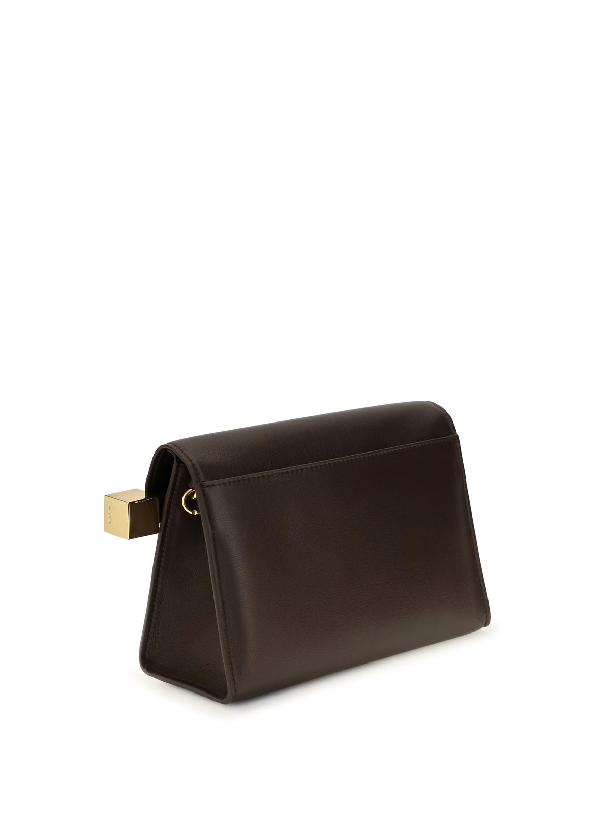 Jacquemus Women Rond Carré Leather Shoulder Bag