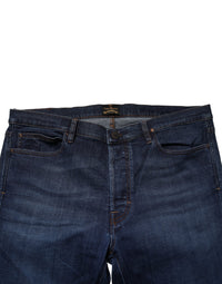 Vivienne Westwood Vivienne Westwood Blue Mid Waist Cotton Men Cropped Denim Men's Jeans