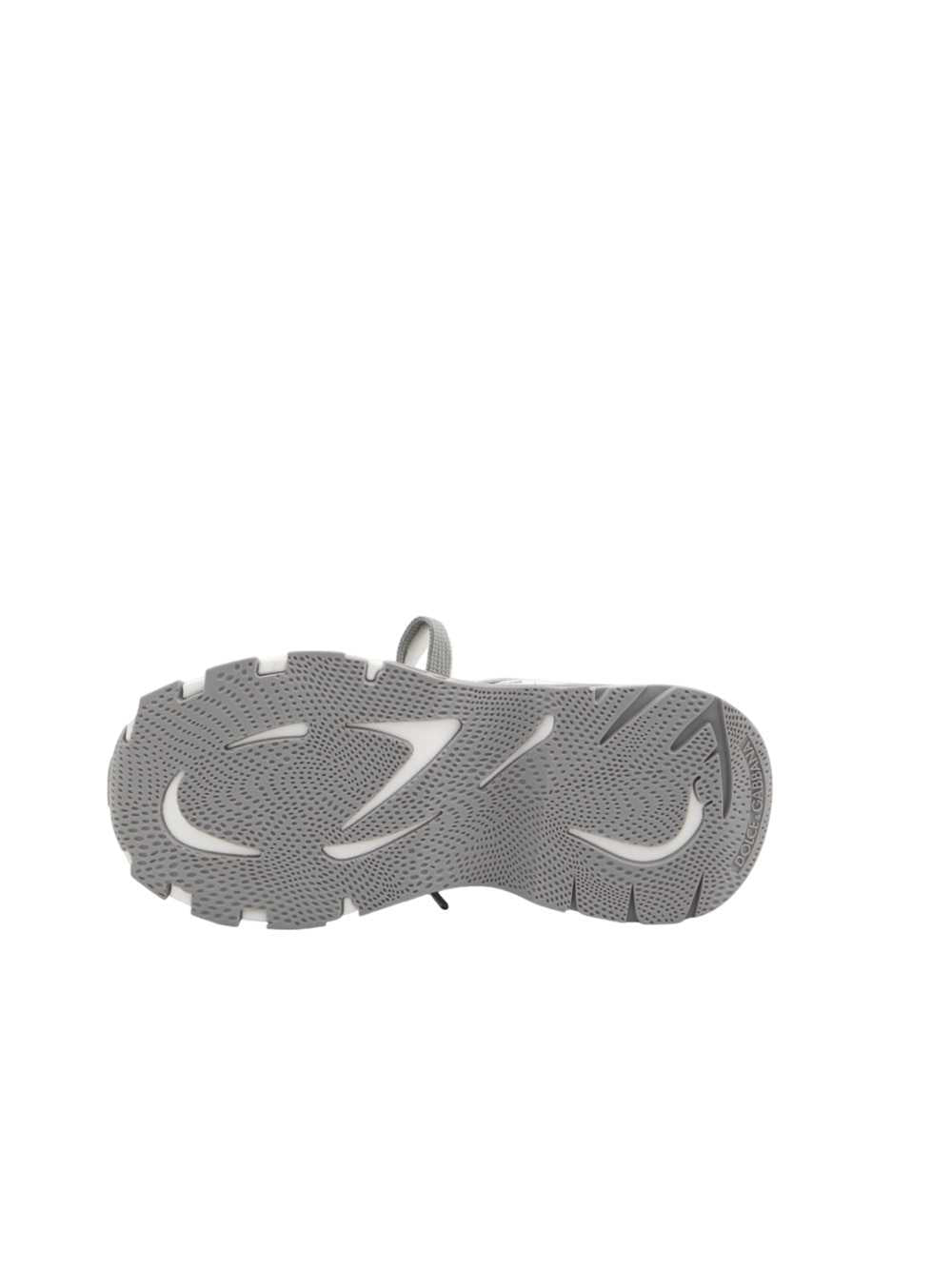 DOLCE & GABBANA Dolce & Gabbana Men Nylon And Calfskin Sneakers With Dg Patch: