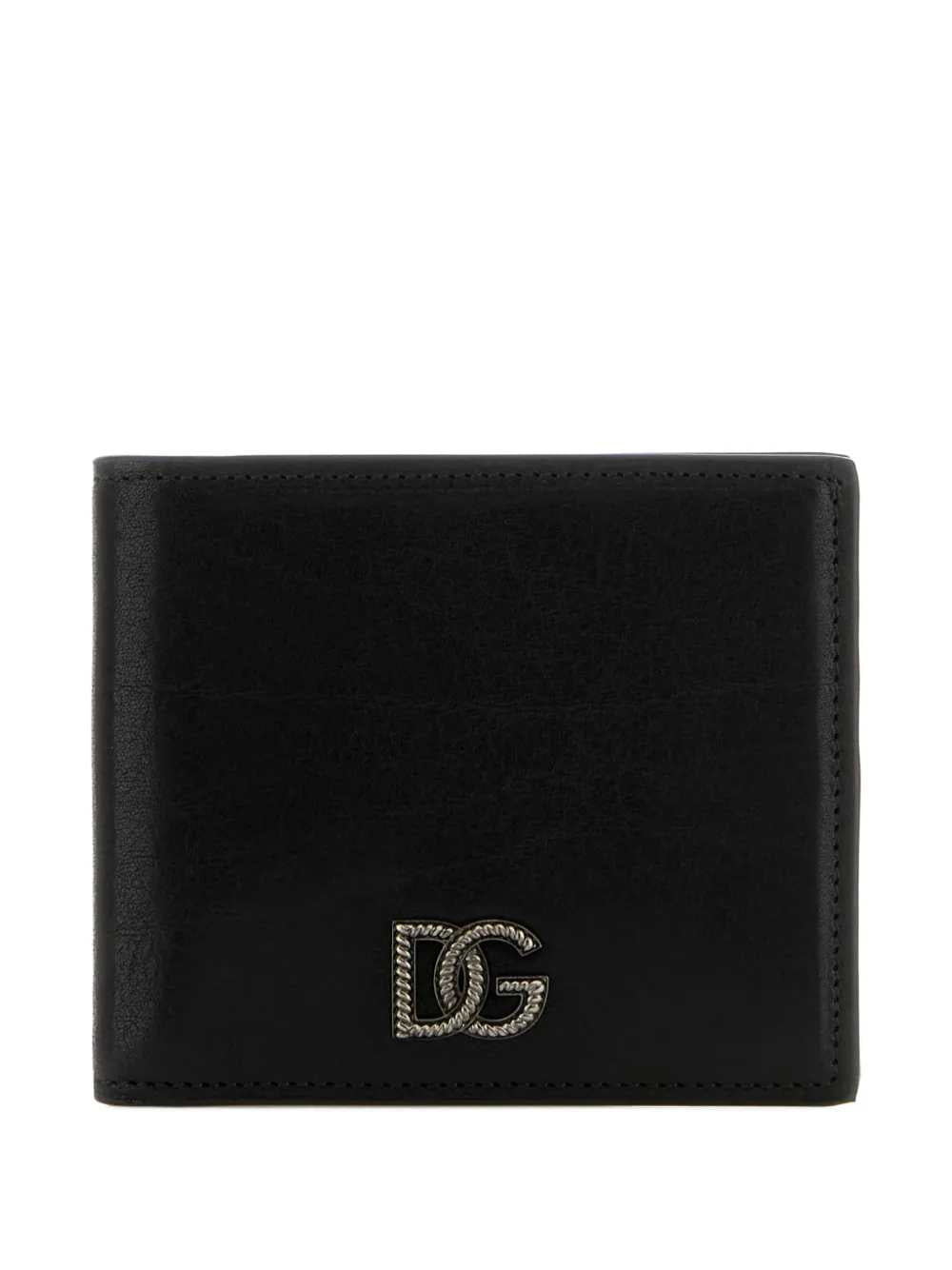 DOLCE & GABBANA Dolce & Gabbana Men Tempesta Wallet With Appliqué