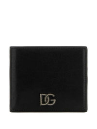 DOLCE & GABBANA Dolce & Gabbana Men Tempesta Wallet With Appliqué