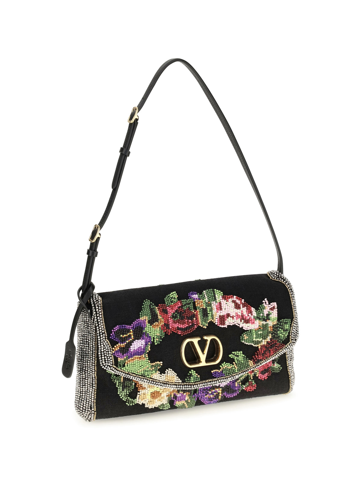VALENTINO GARAVANI Valentino Garavani Women Small Embroidered Devain Shoulder Bag