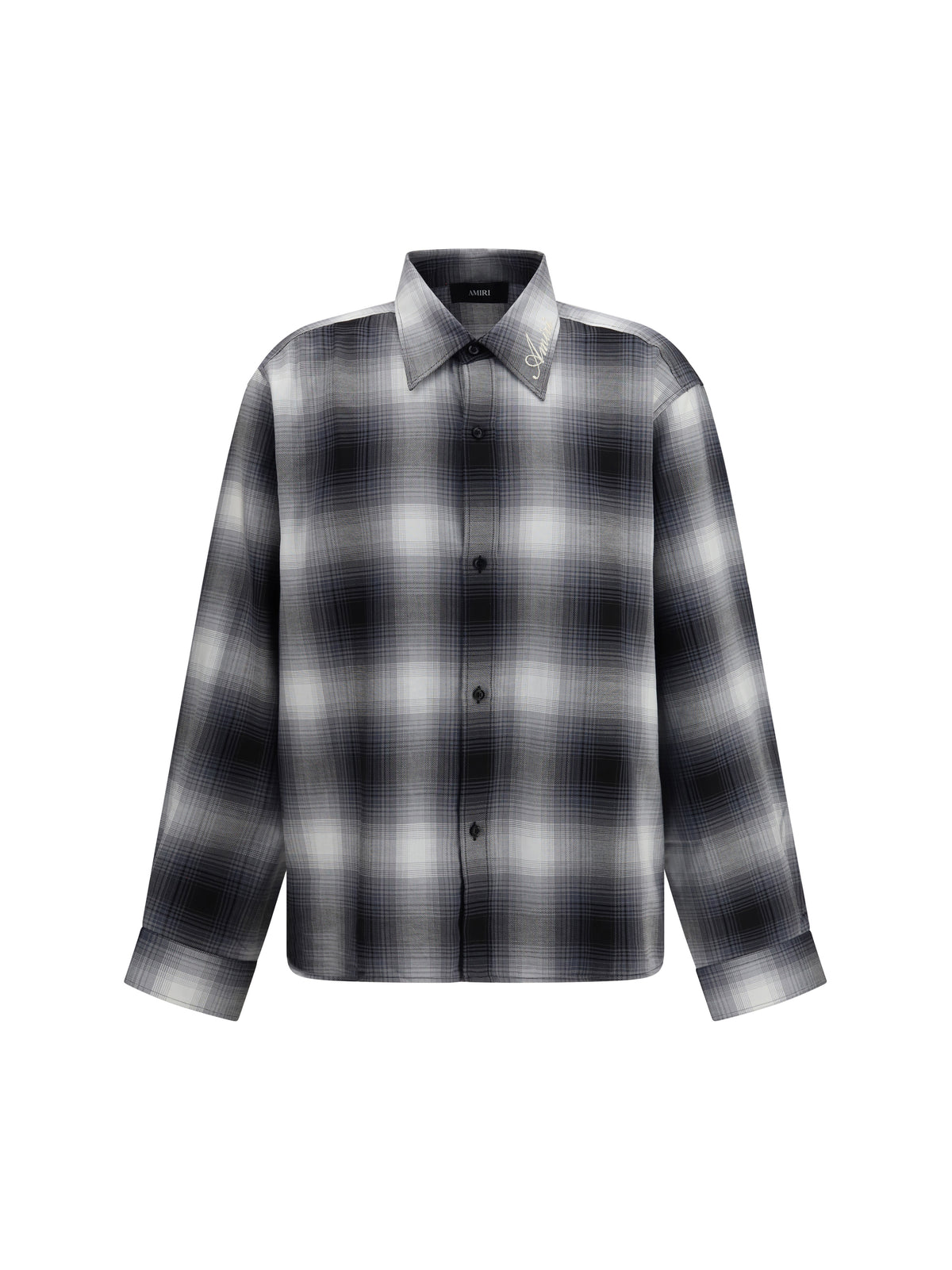 Amiri Men Oversized Flannel Shirt