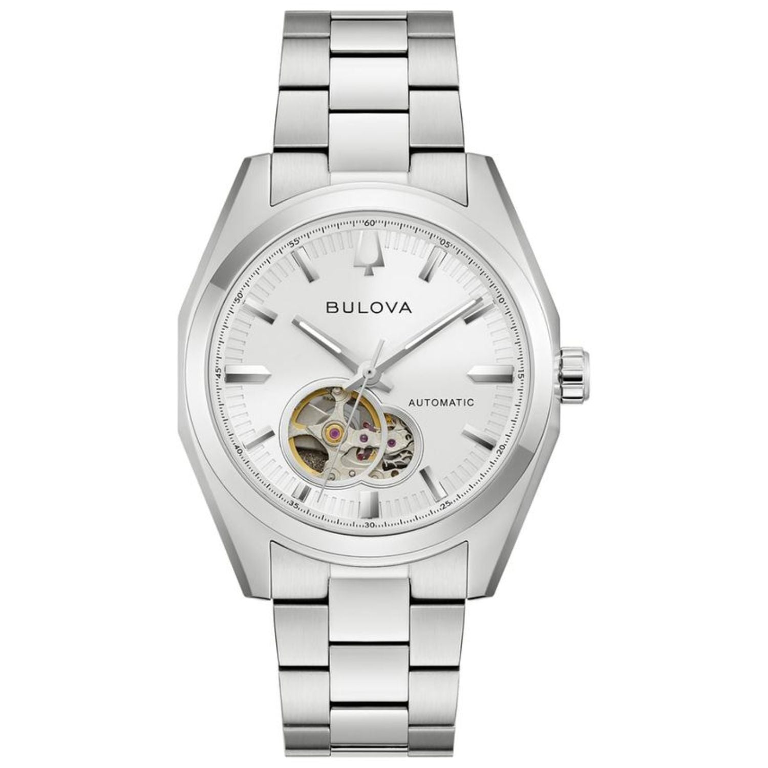 Bulova Bulova Men's Classic surveyor White Dial Watch - 96A345