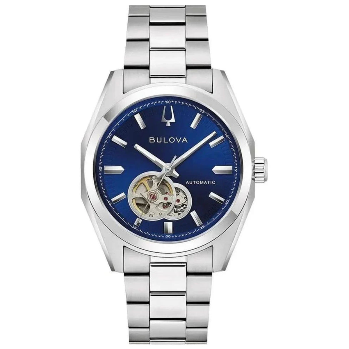 Bulova Men's Surveyor Blue Dial Watch - 96A350