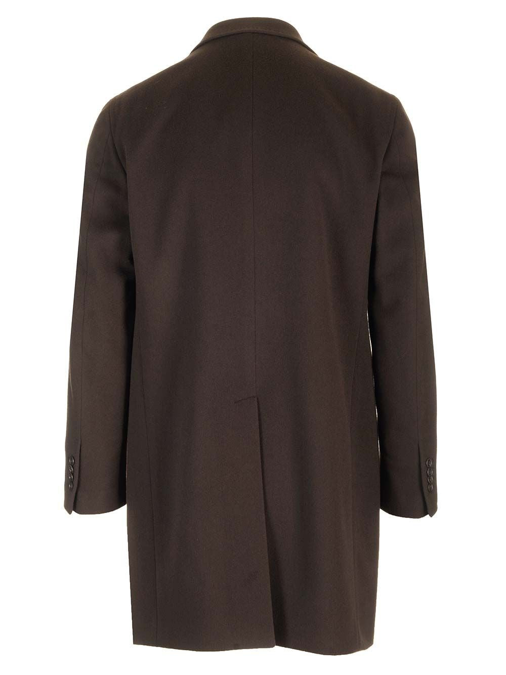 Tagliatore Men Wool And Cashmere Coat