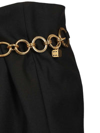 Celine Women Mohair Wool Shorts