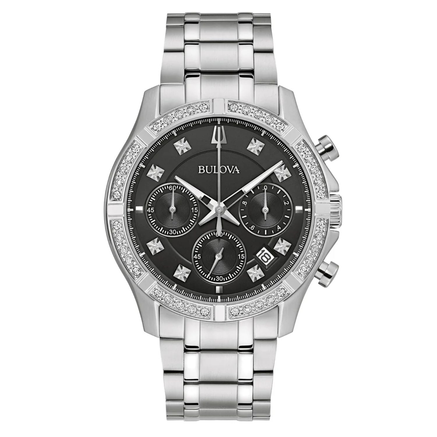 Bulova Bulova Men's Classic Black Dial Watch - 96J119