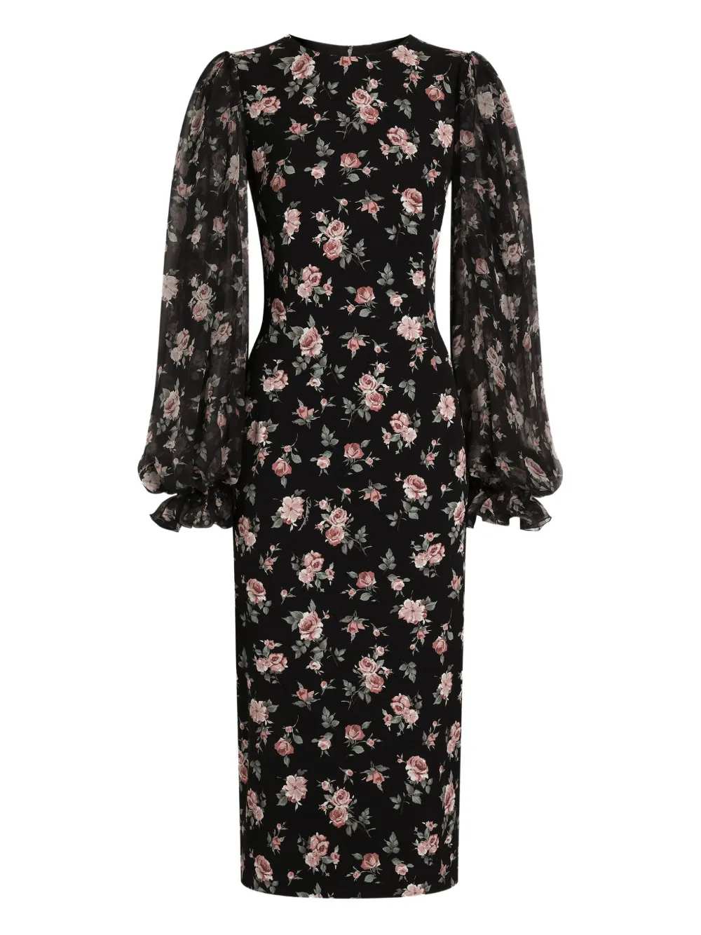 Dolce & Gabbana Women Floral Midi Dress