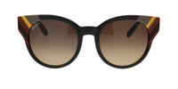 Salvatore Ferragamo Dark Brown Round SF883SA 208 Sunglasses