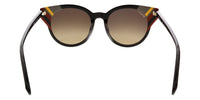 Salvatore Ferragamo Dark Brown Round SF883SA 208 Sunglasses