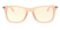 Calvin Klein Matte Peach Round CKJ512S 650 Sunglasses