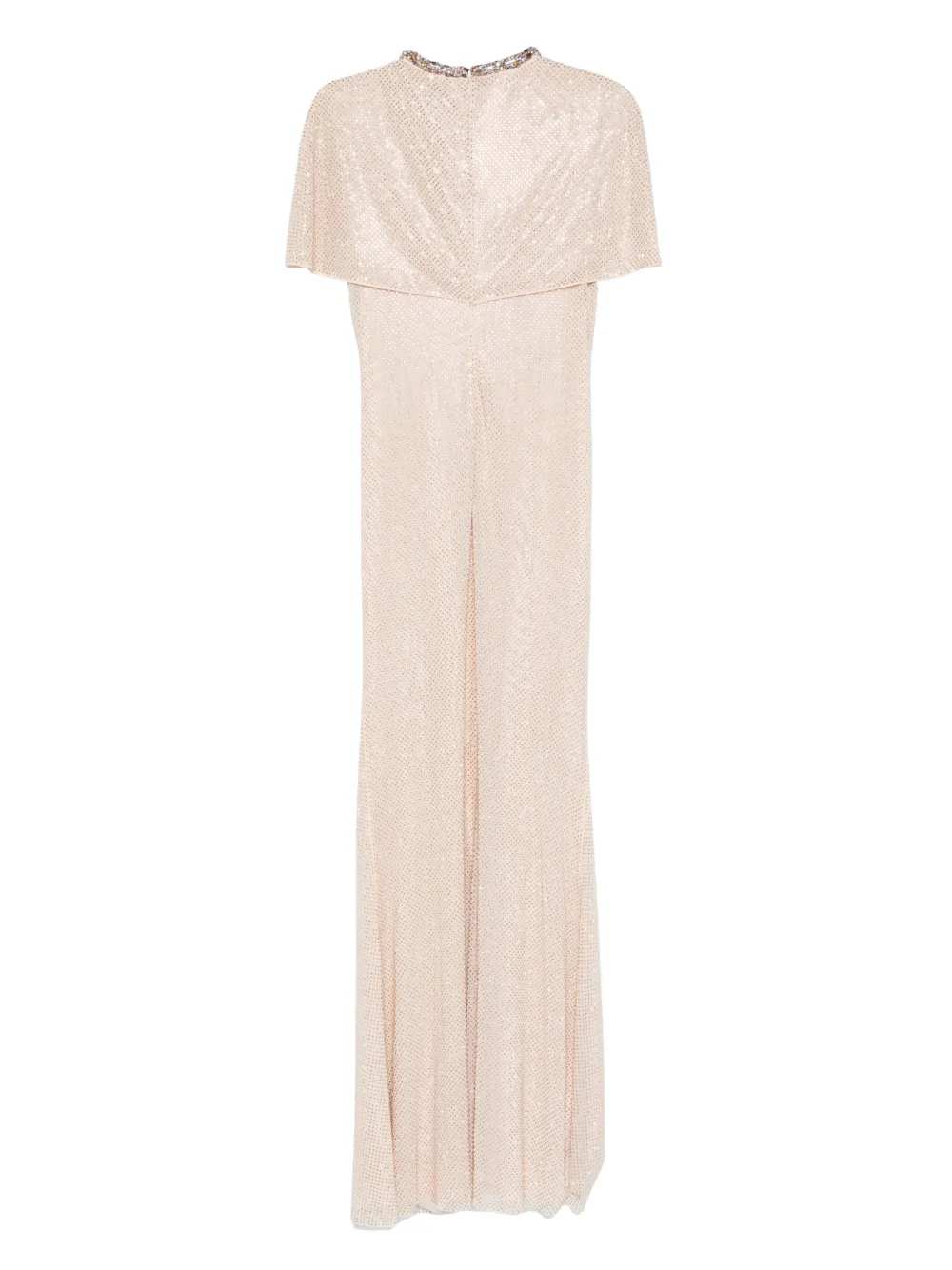 Self-Portrait Women Draped Maxi Dress With Embellishment