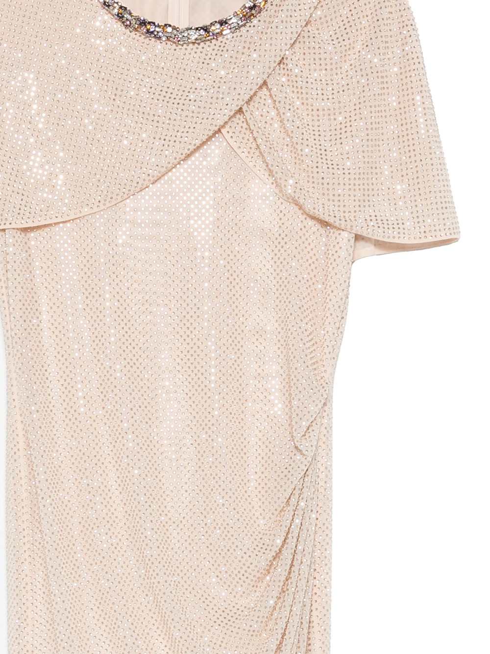 Self-Portrait Women Draped Maxi Dress With Embellishment