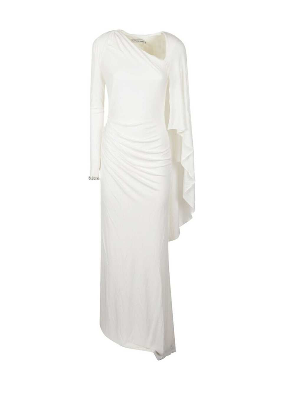 SELF-PORTRAIT Self-Portrait Women Long Draped Dress