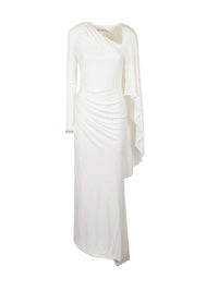 SELF-PORTRAIT Self-Portrait Women Long Draped Dress