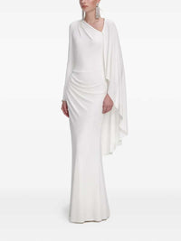 SELF-PORTRAIT Self-Portrait Women Long Draped Dress