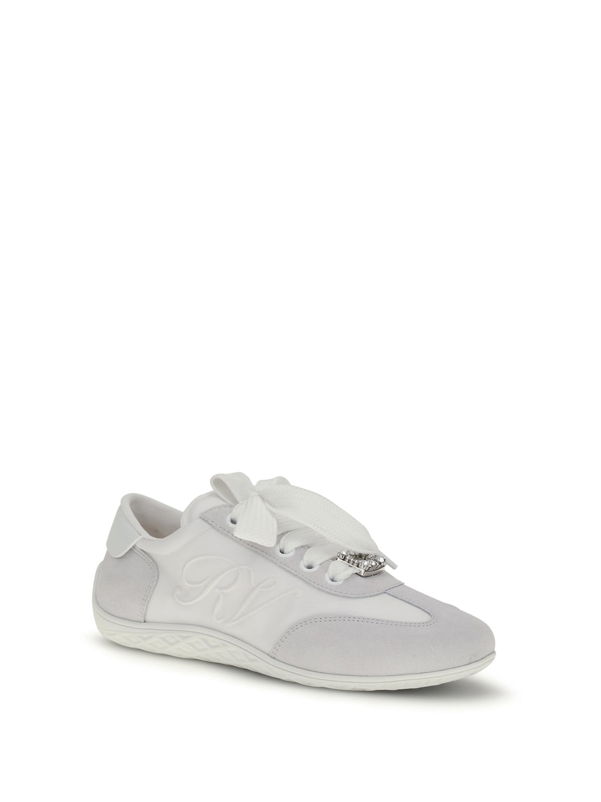 Roger Vivier Women Viv Low Suede Sneakers
