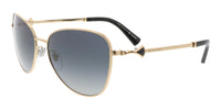 Bulgari Pink Gold Oval BV6097KB 395/T357 Sunglasses
