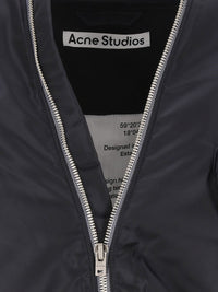 Acne Studios Men Nylon Bomber Jacket
