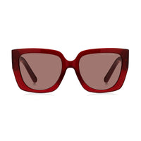 Marc Jacobs Sunglasses Square Full Rim, Red Frame and Burgundy Lens MARC687/S0C9A4S