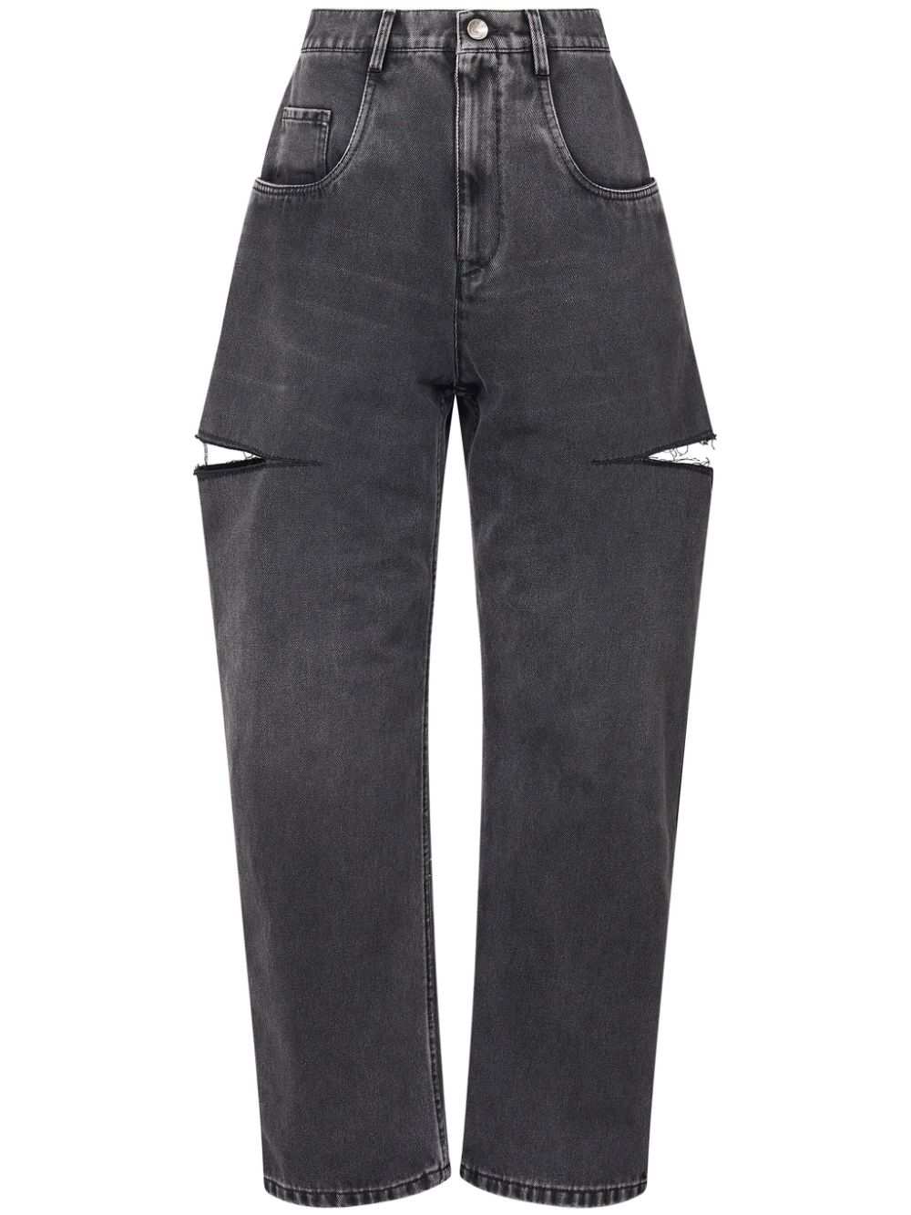 MAISON MARGIELA Maison Margiela Women High-Waisted Tapered Jeans