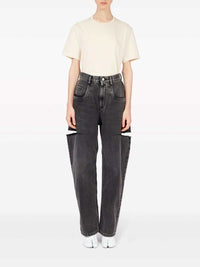 MAISON MARGIELA Maison Margiela Women High-Waisted Tapered Jeans