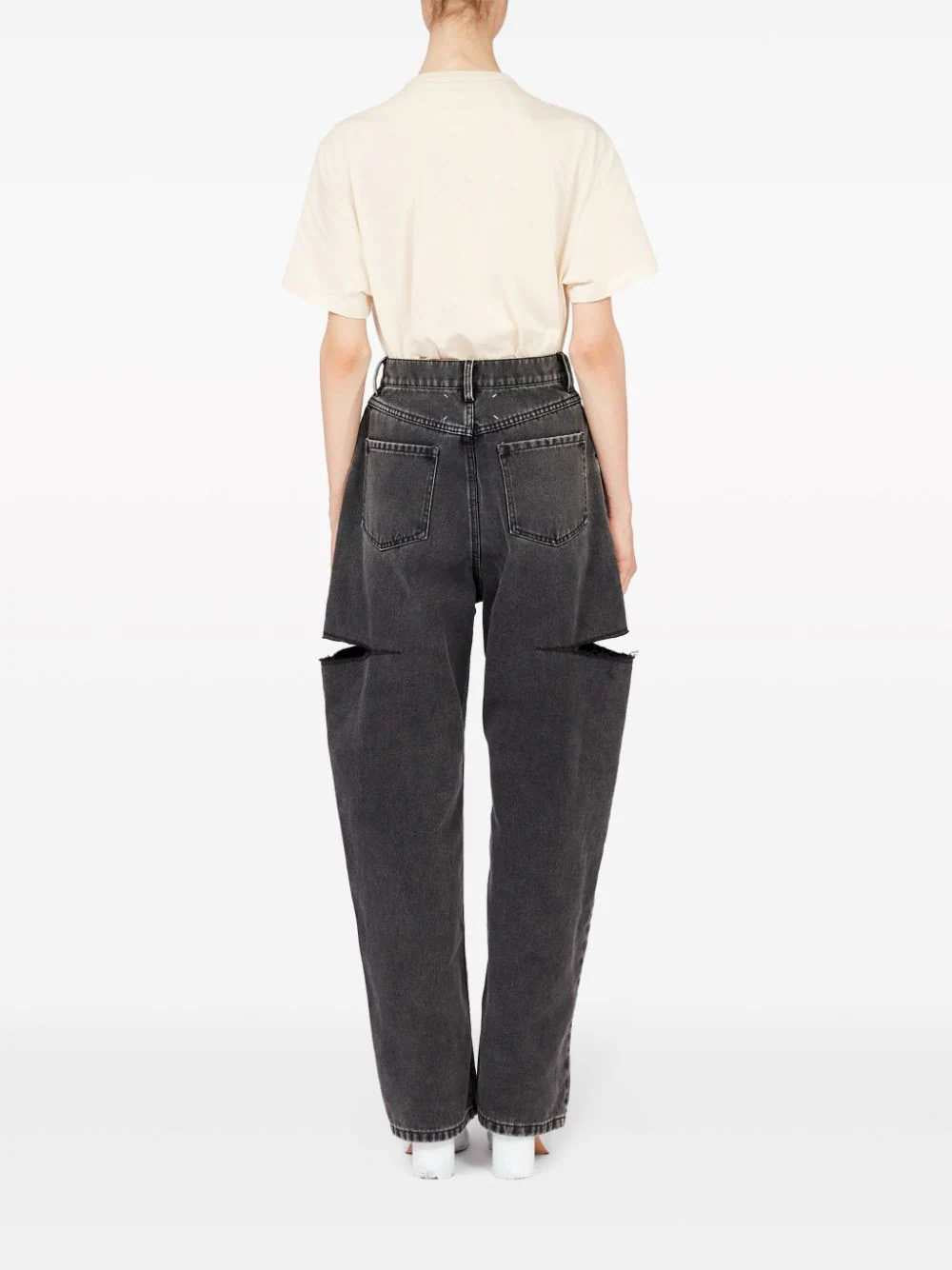 MAISON MARGIELA Maison Margiela Women High-Waisted Tapered Jeans
